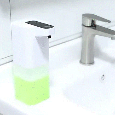 distributeur de savon demonstration utilisation