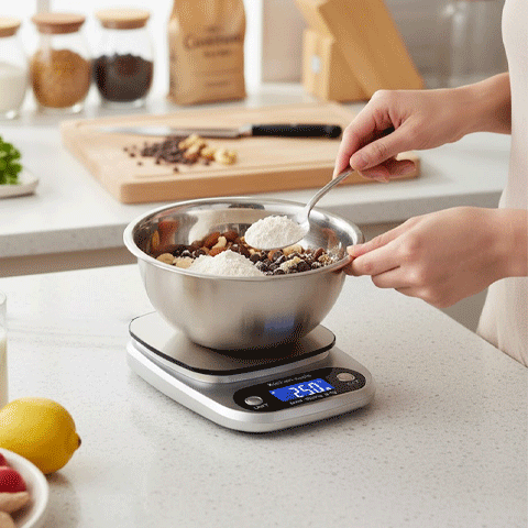 utilisation balance cuisine