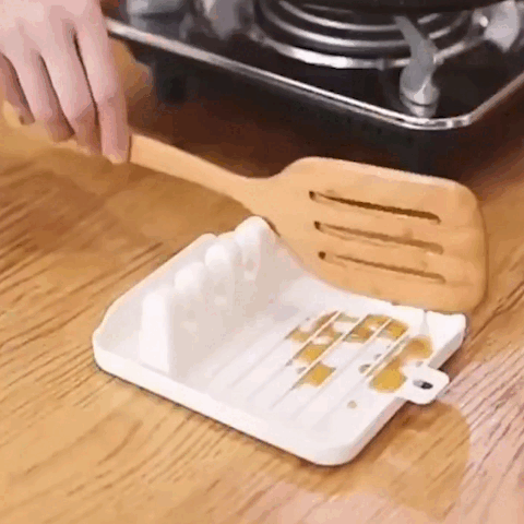 utilisation pratique du repose cuillere en cuisine